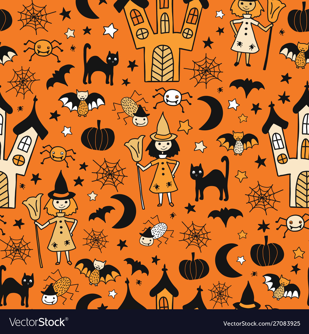 Halloween Background For Kids