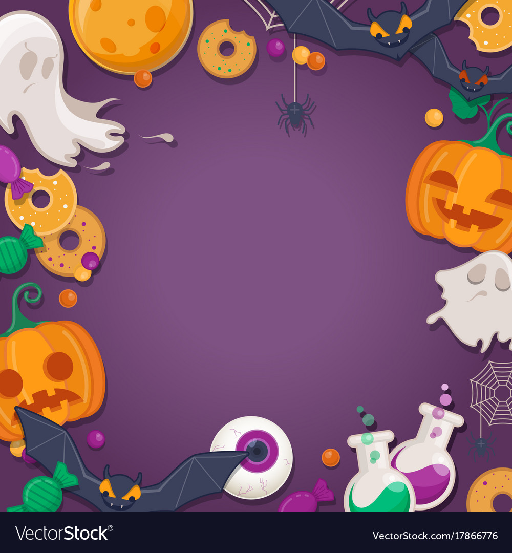 Halloween Cartoon Background