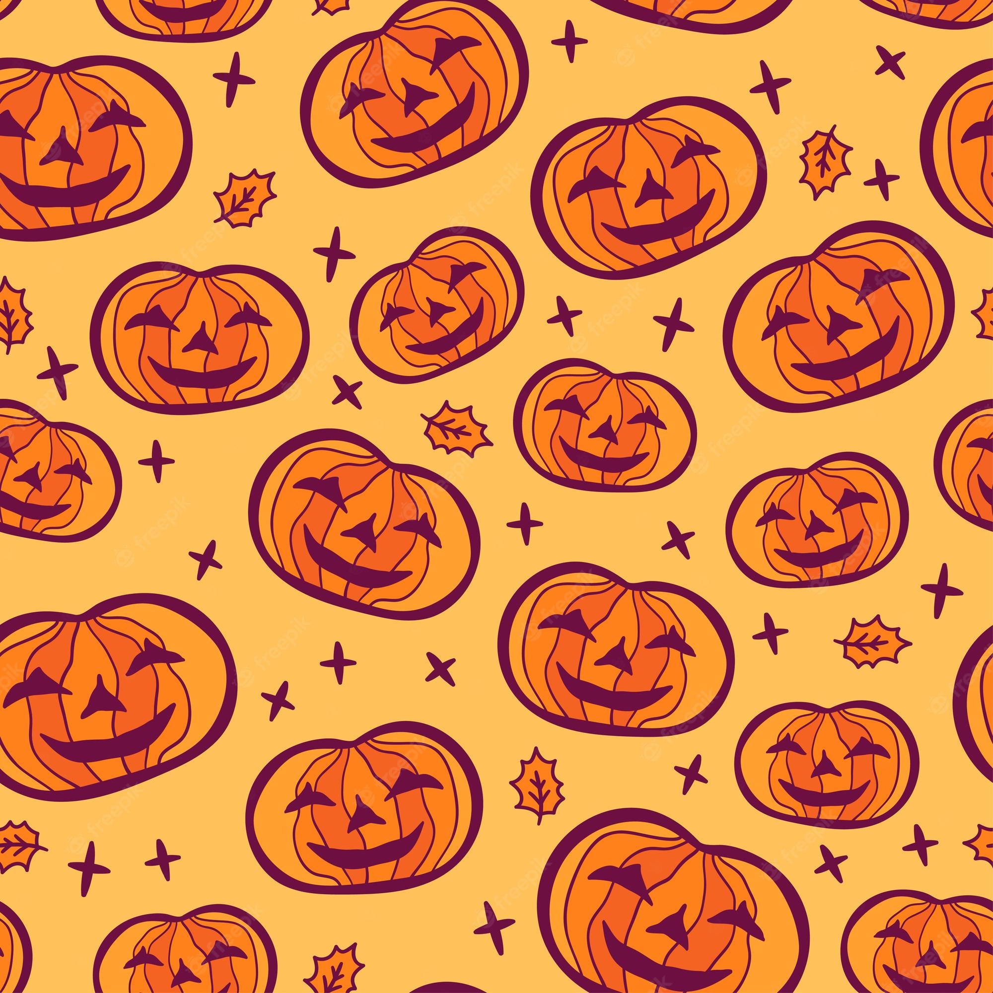 Halloween Cartoon Background