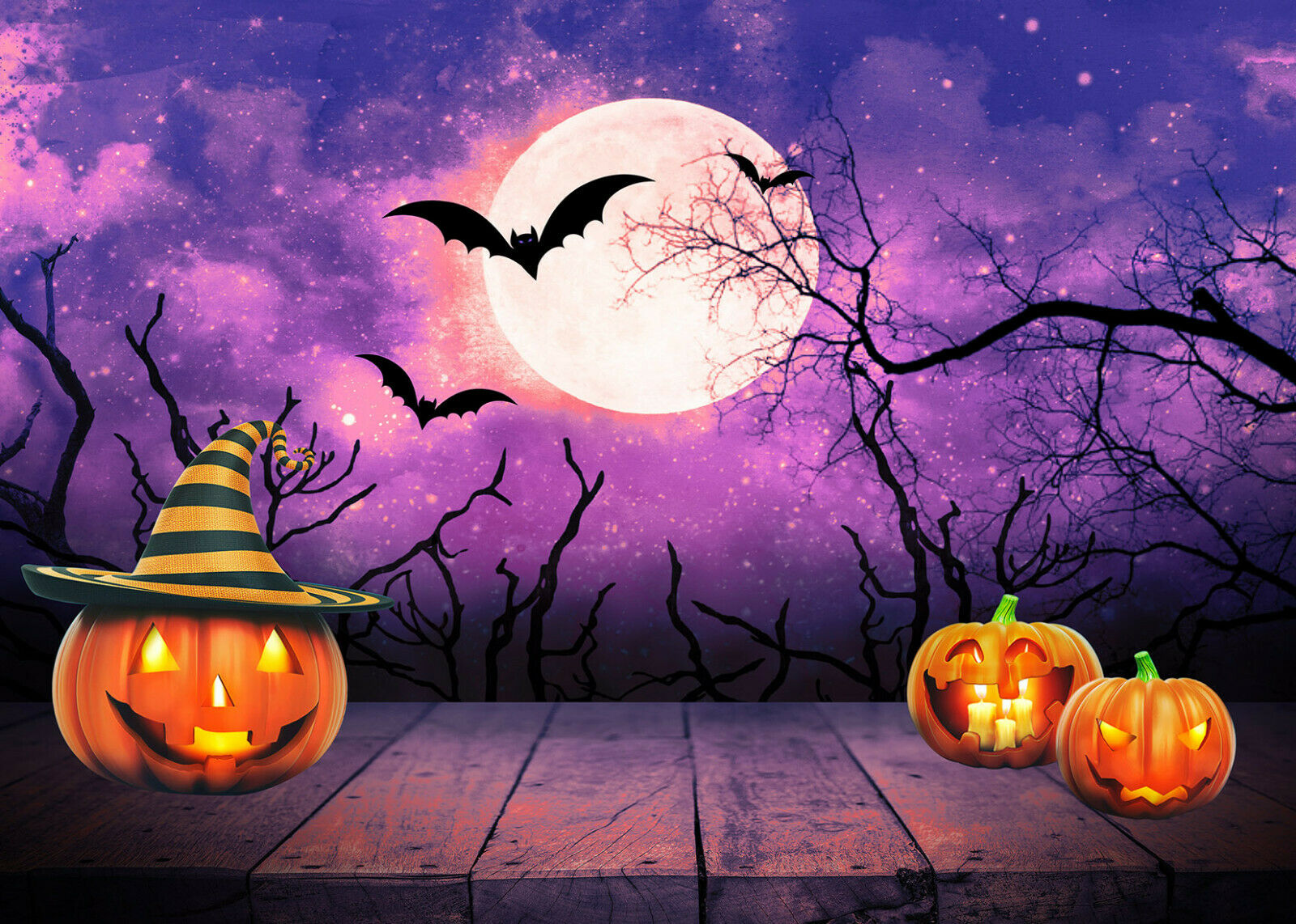 Halloween Night Background