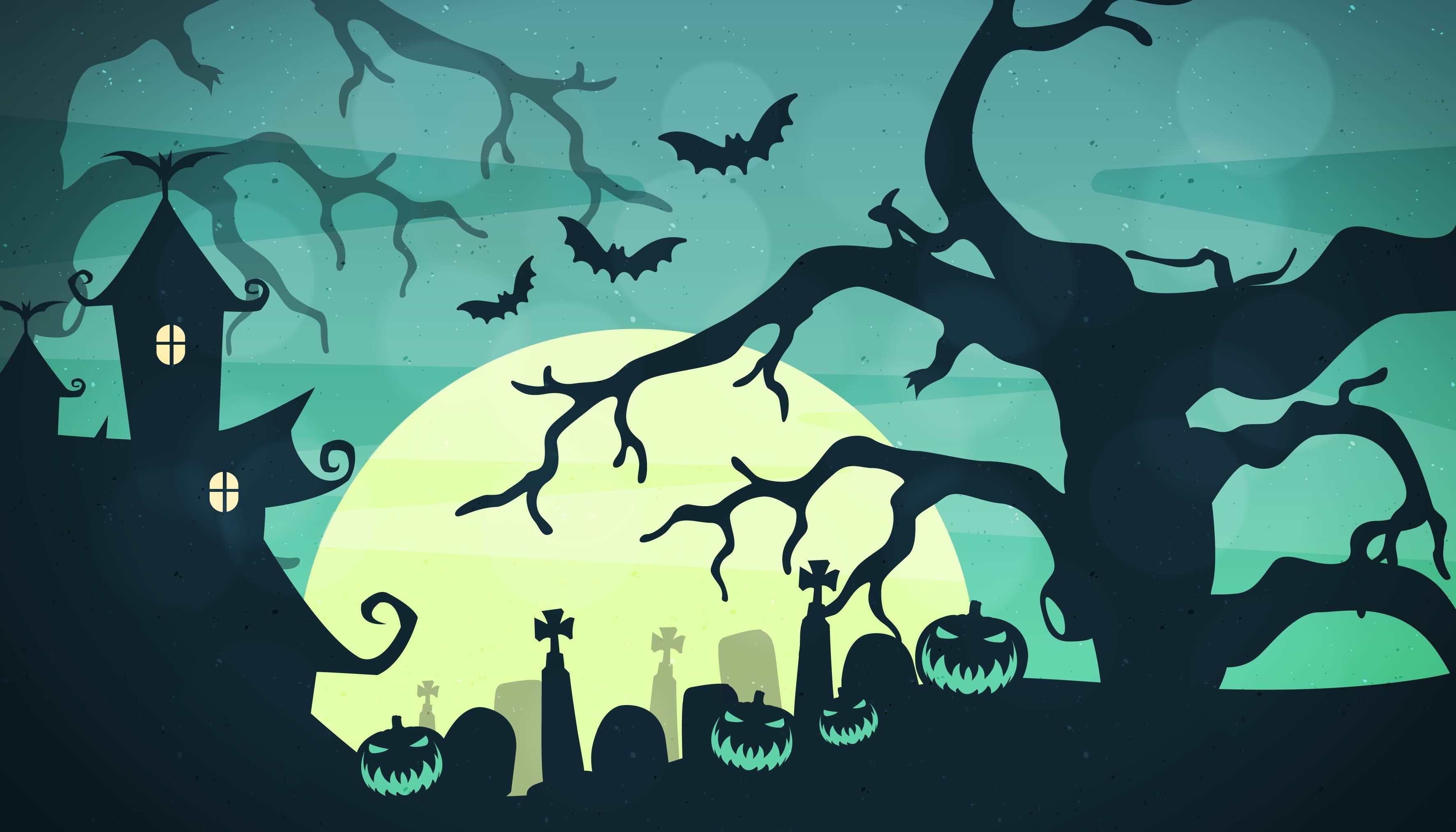 Halloween Night Background