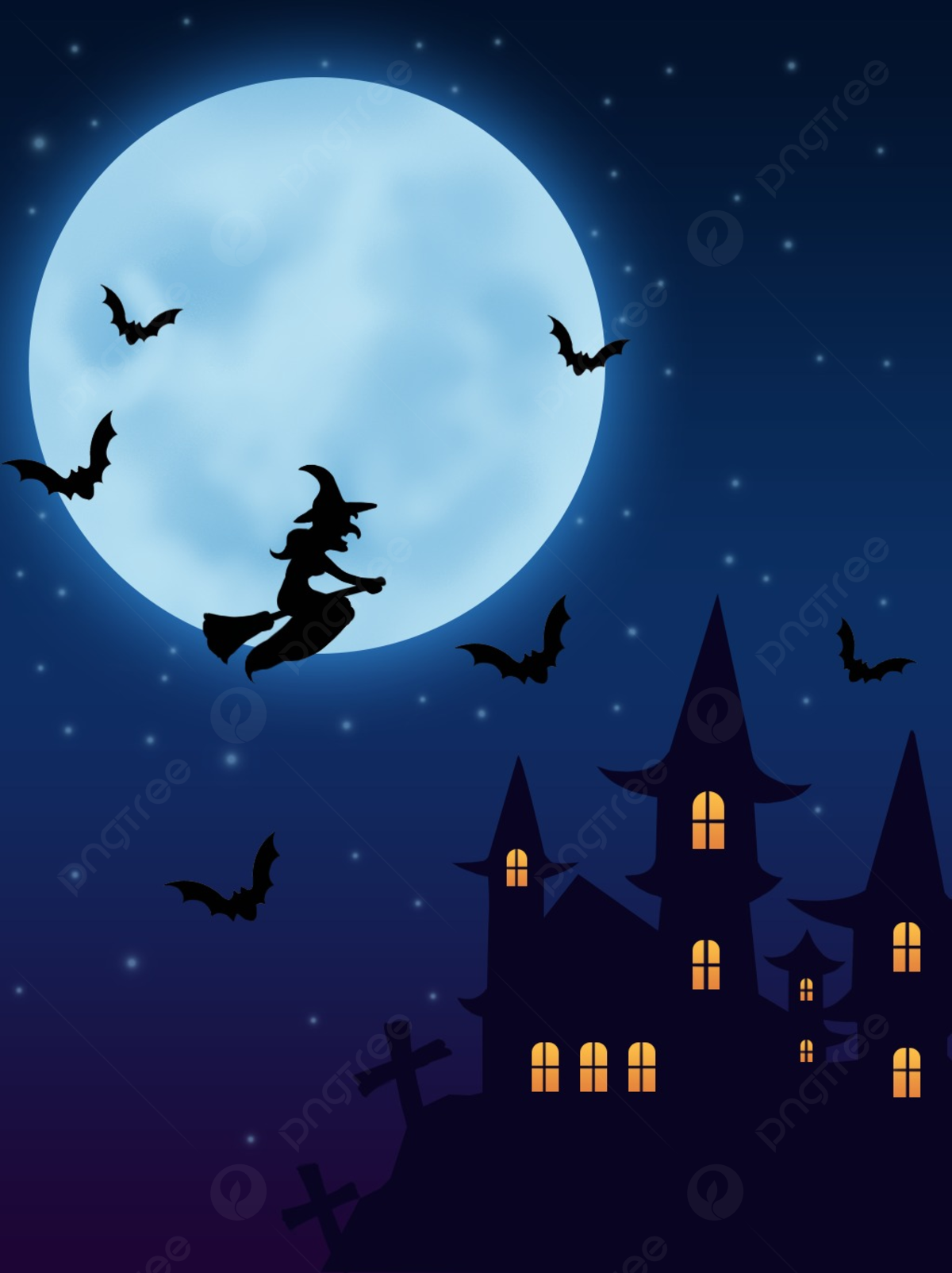 Halloween Night Background