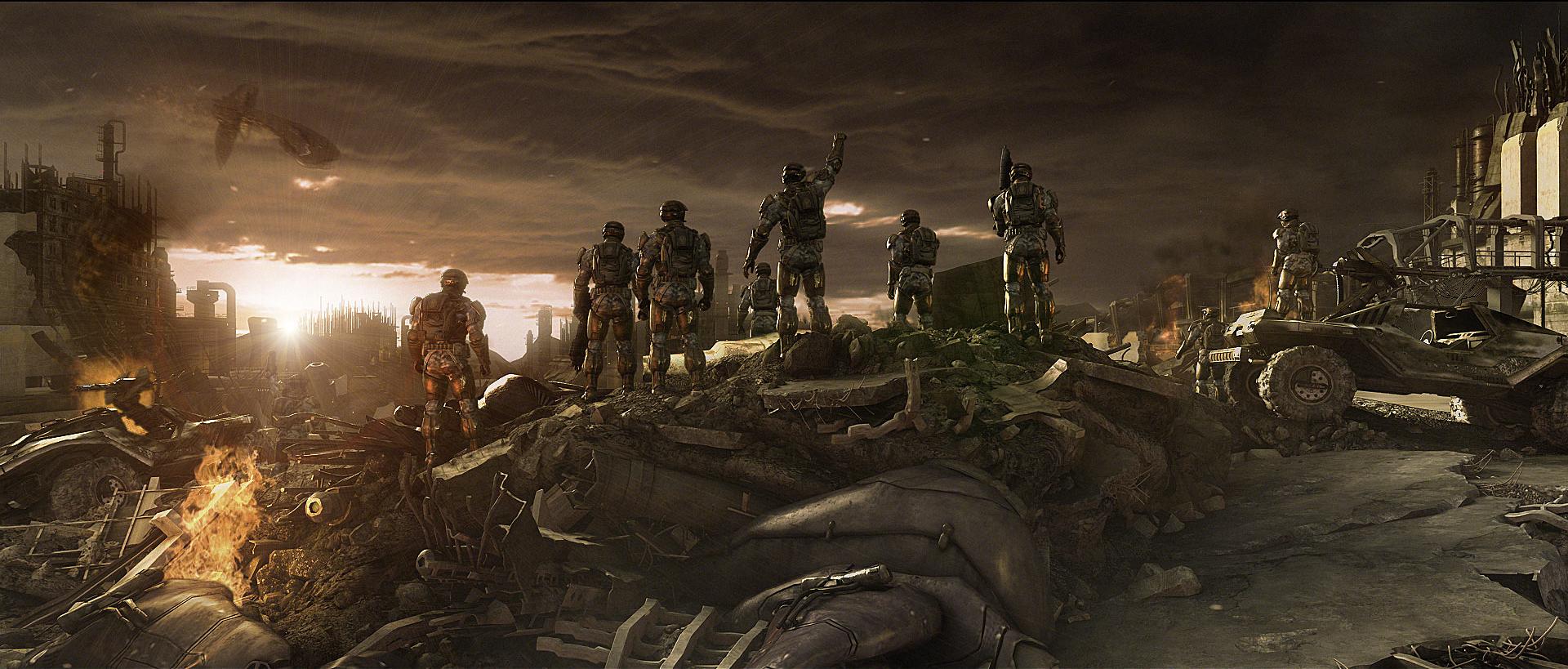 Halo Wars Background