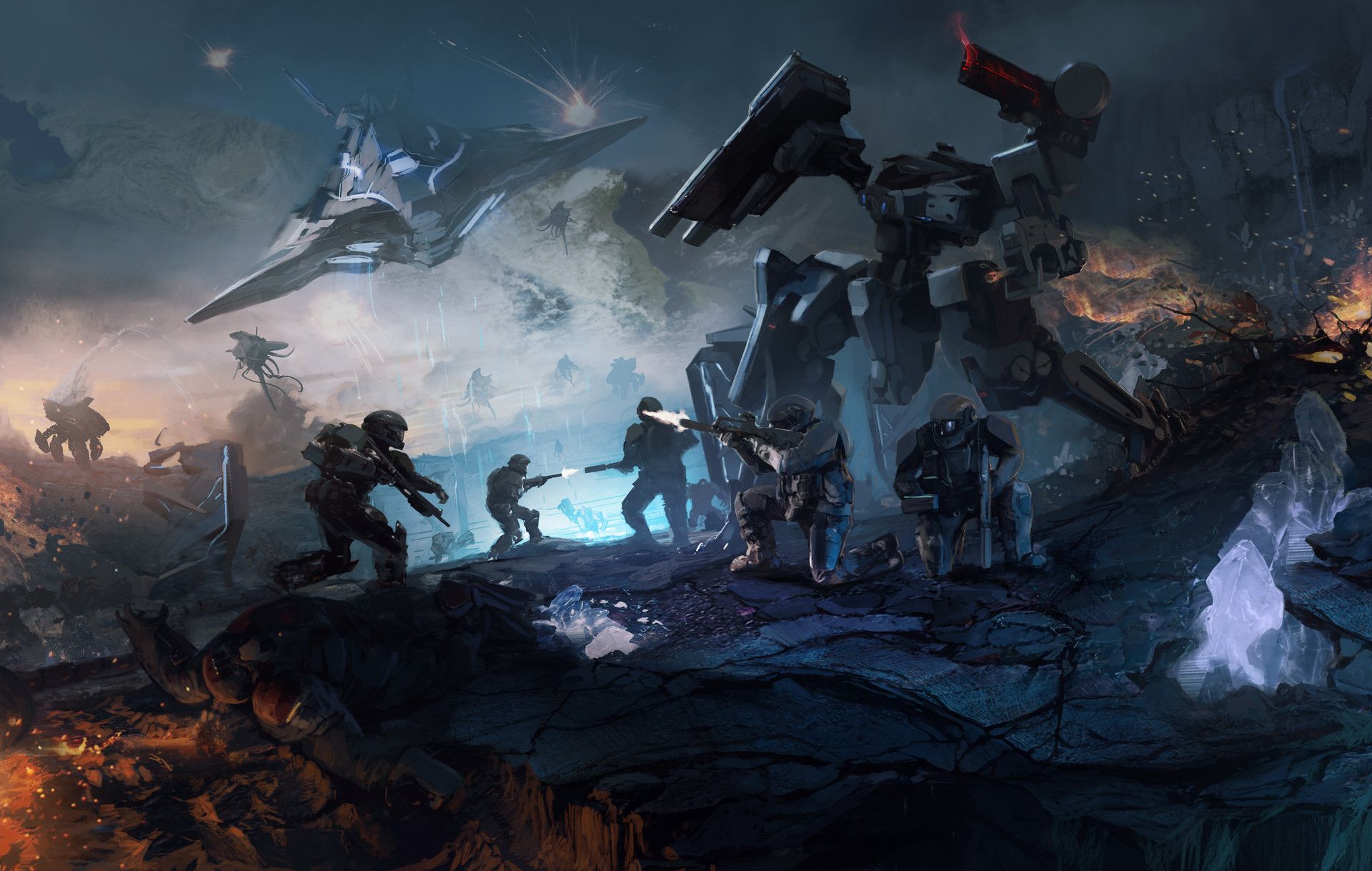 Halo Wars Background