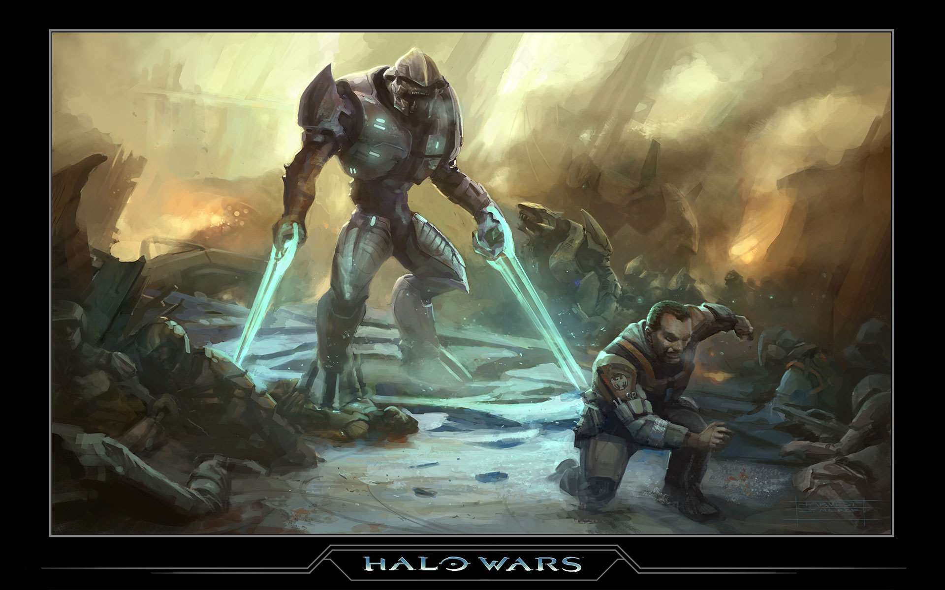 Halo Wars Background