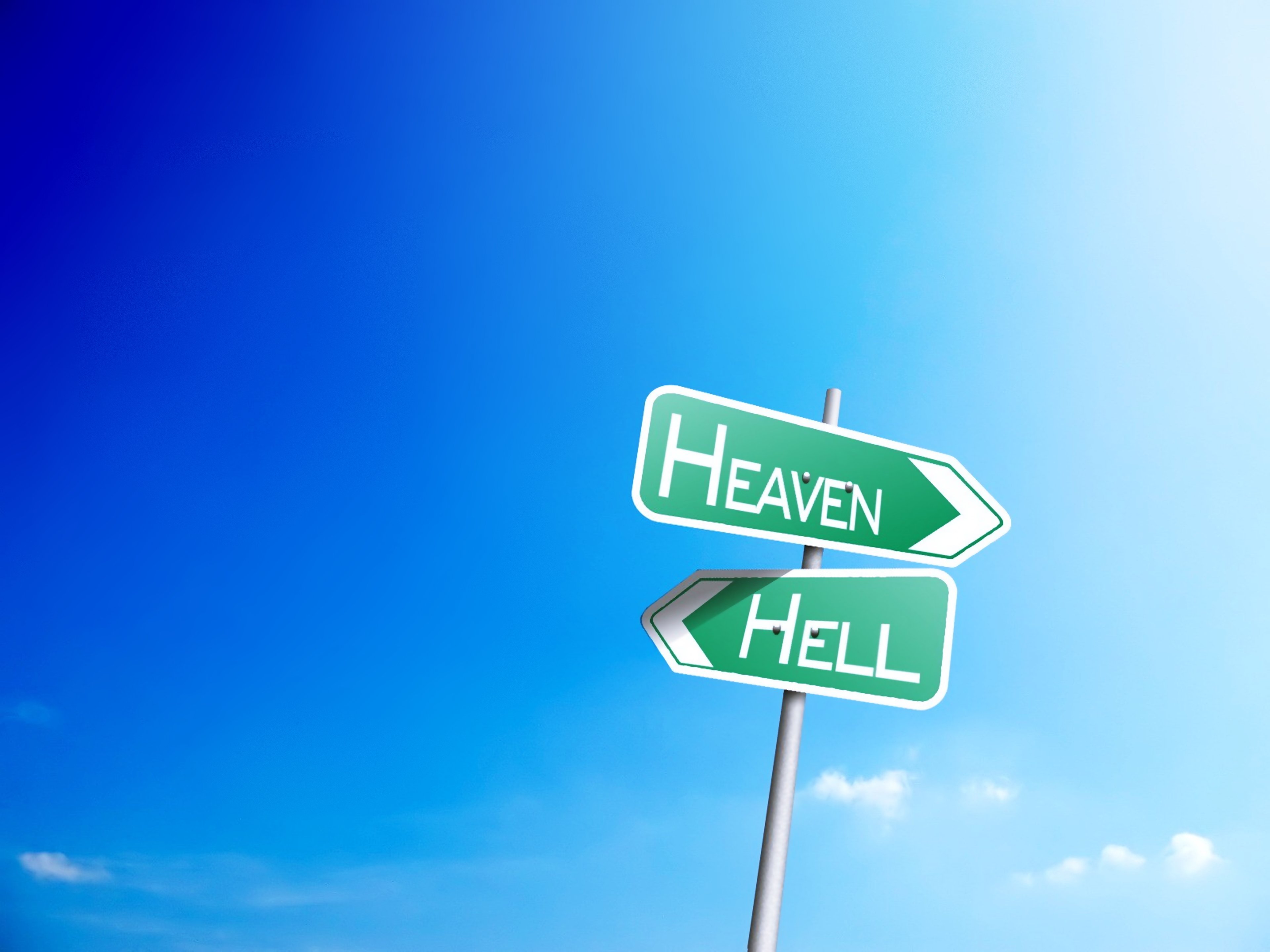 Heaven And Hell Background