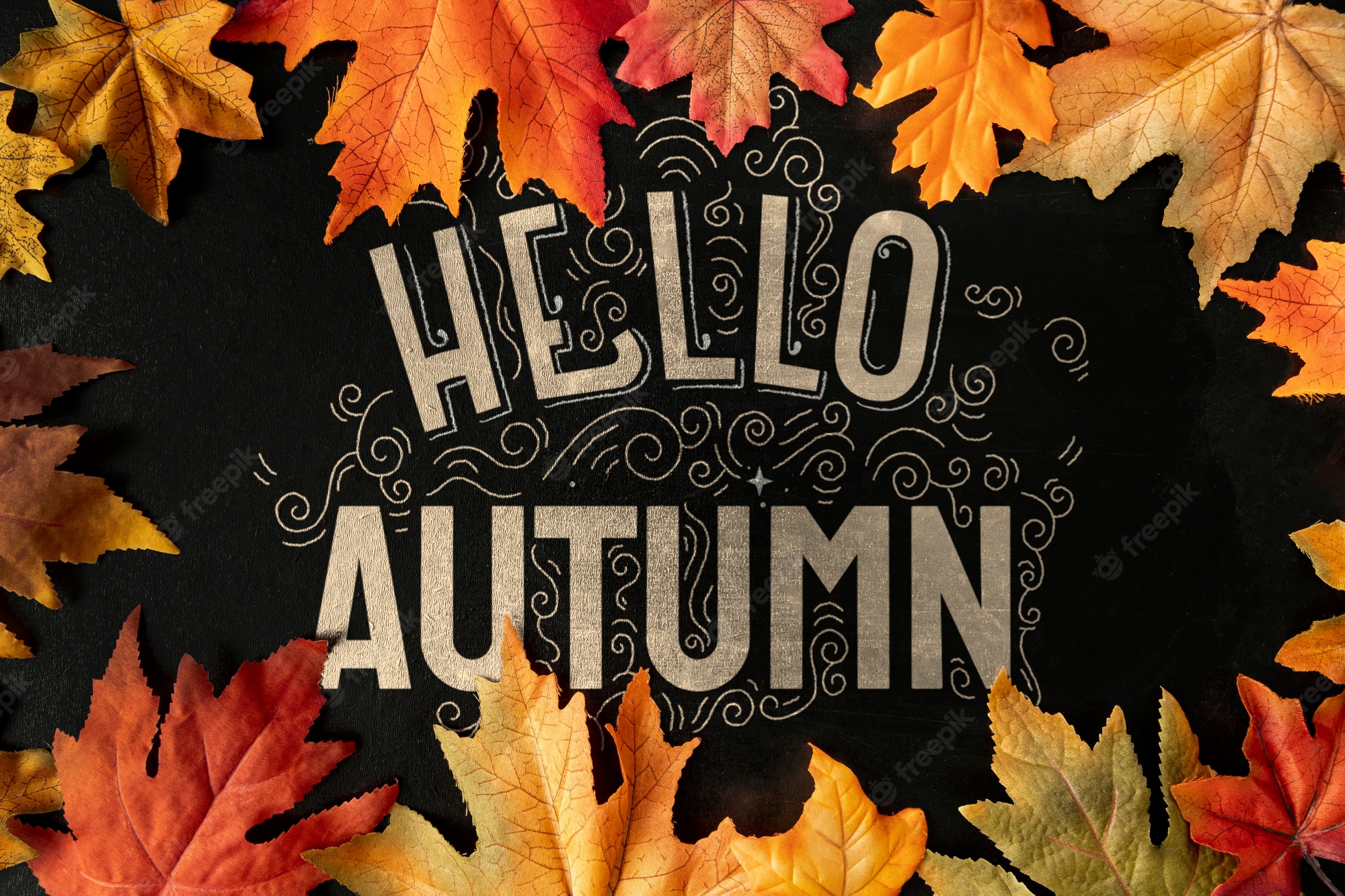 Hello Fall Background