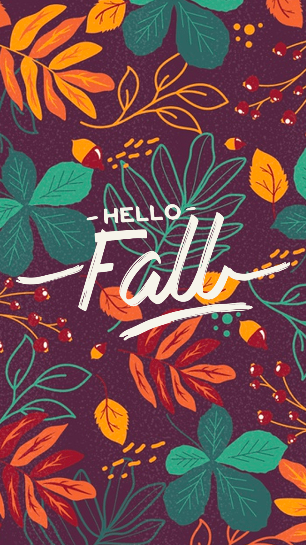 Hello Fall Background