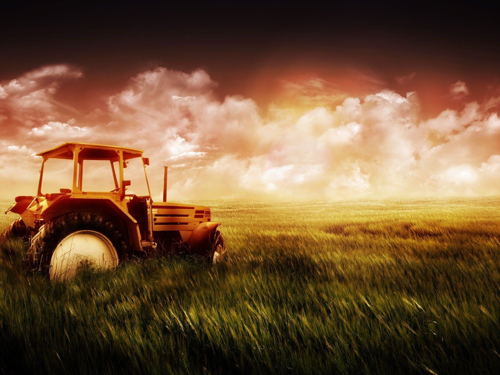 High Resolution Farm Background