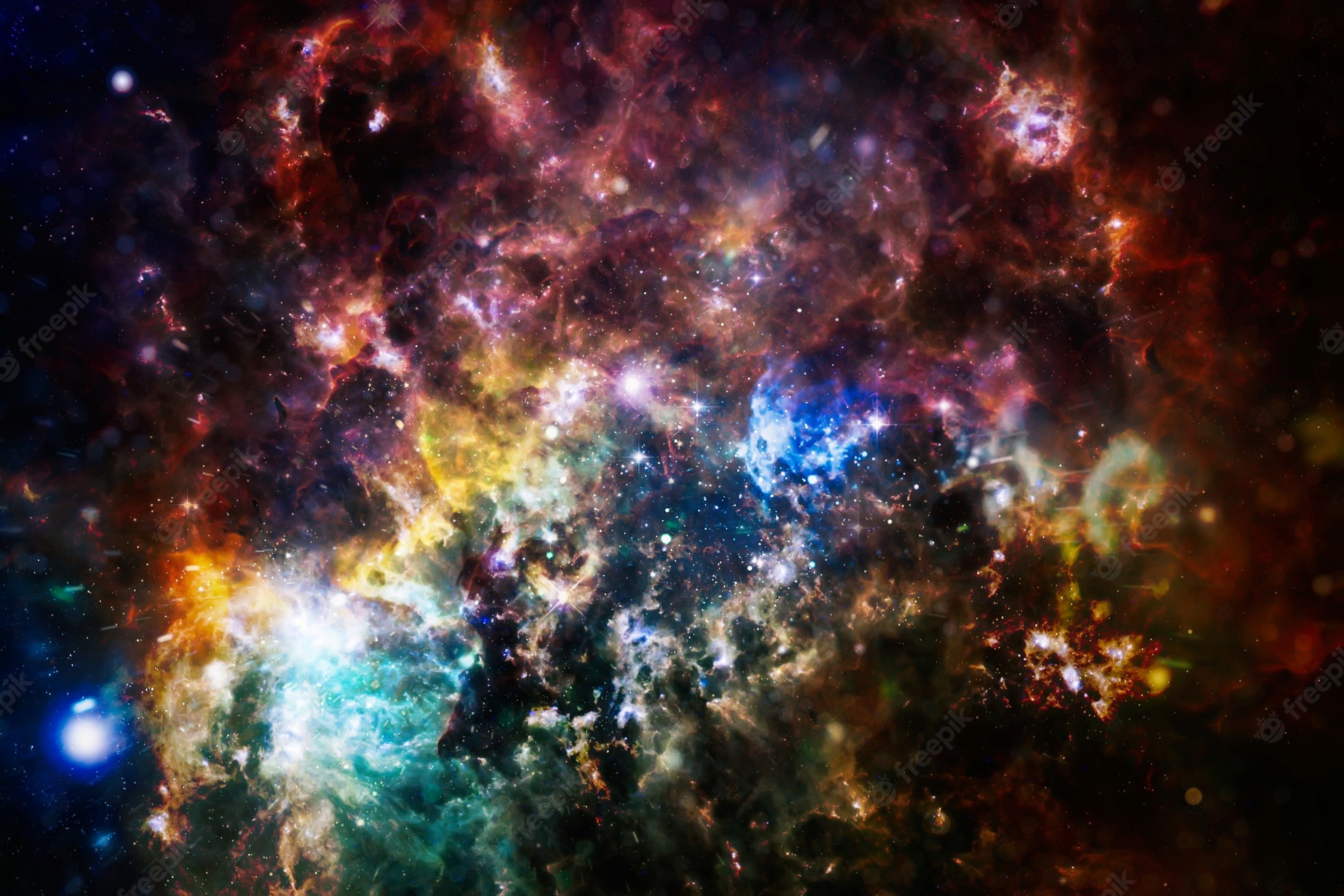 High Resolution Galaxy Background