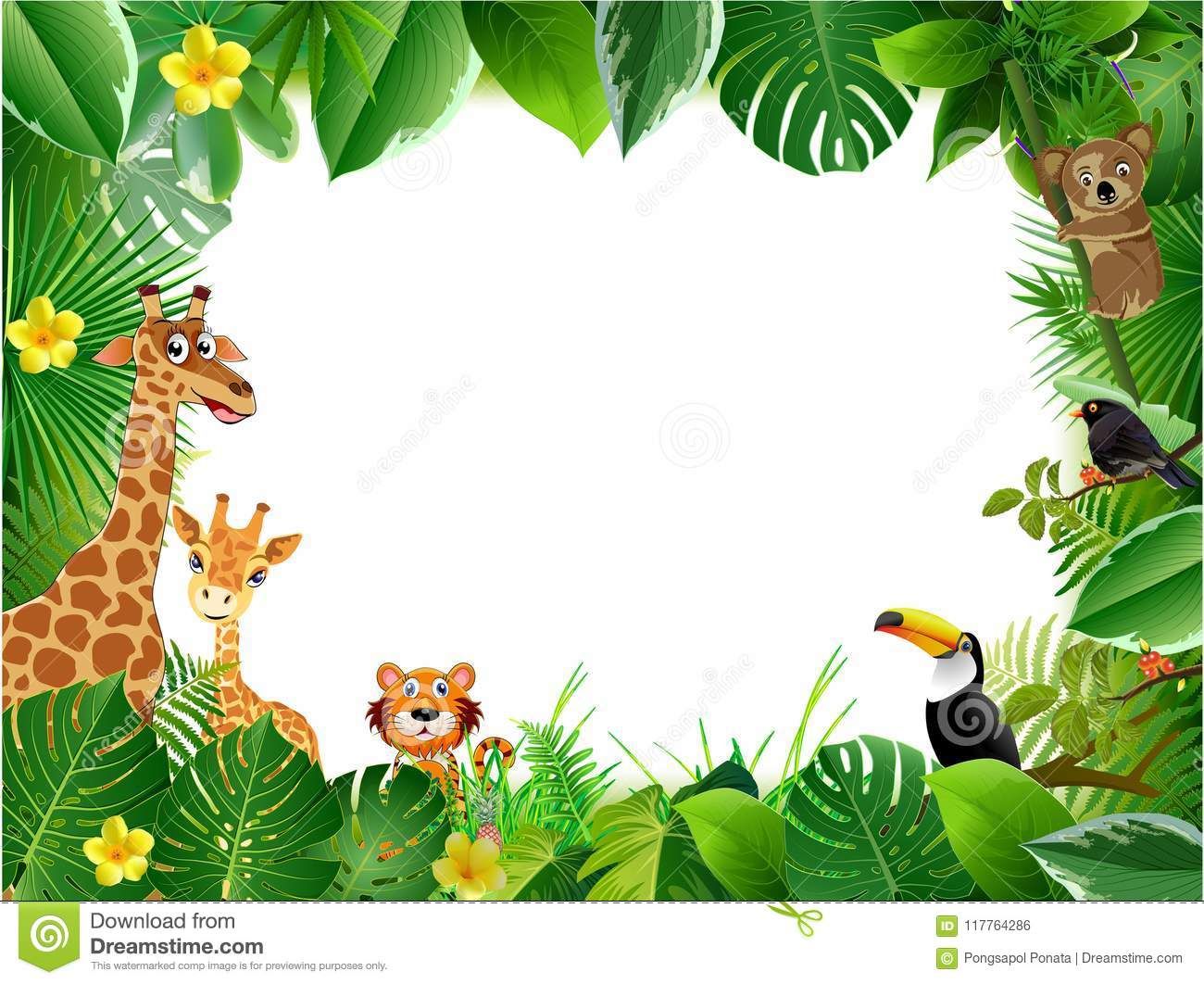 High Resolution Jungle Safari Background