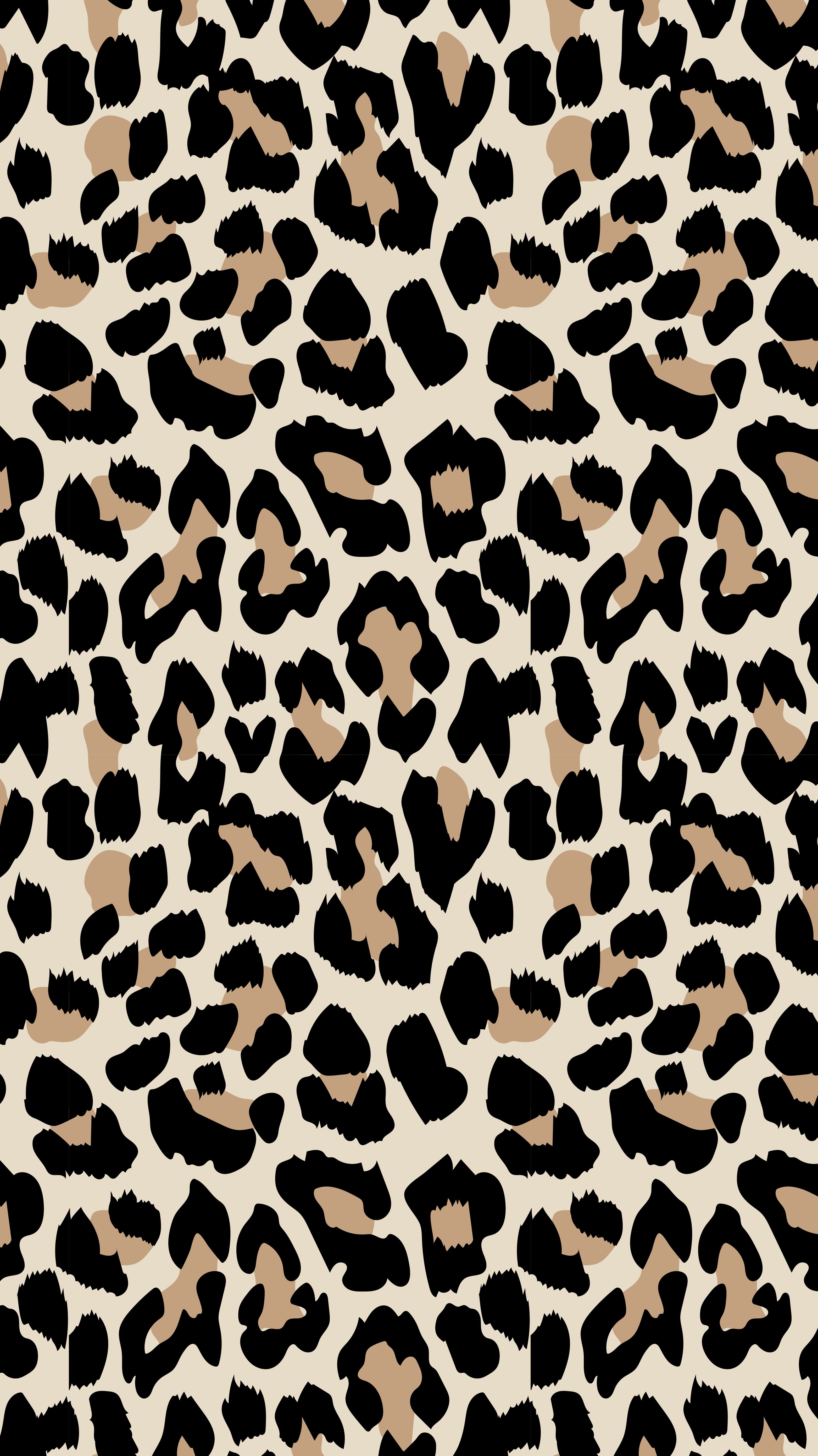 High Resolution Leopard Print Background