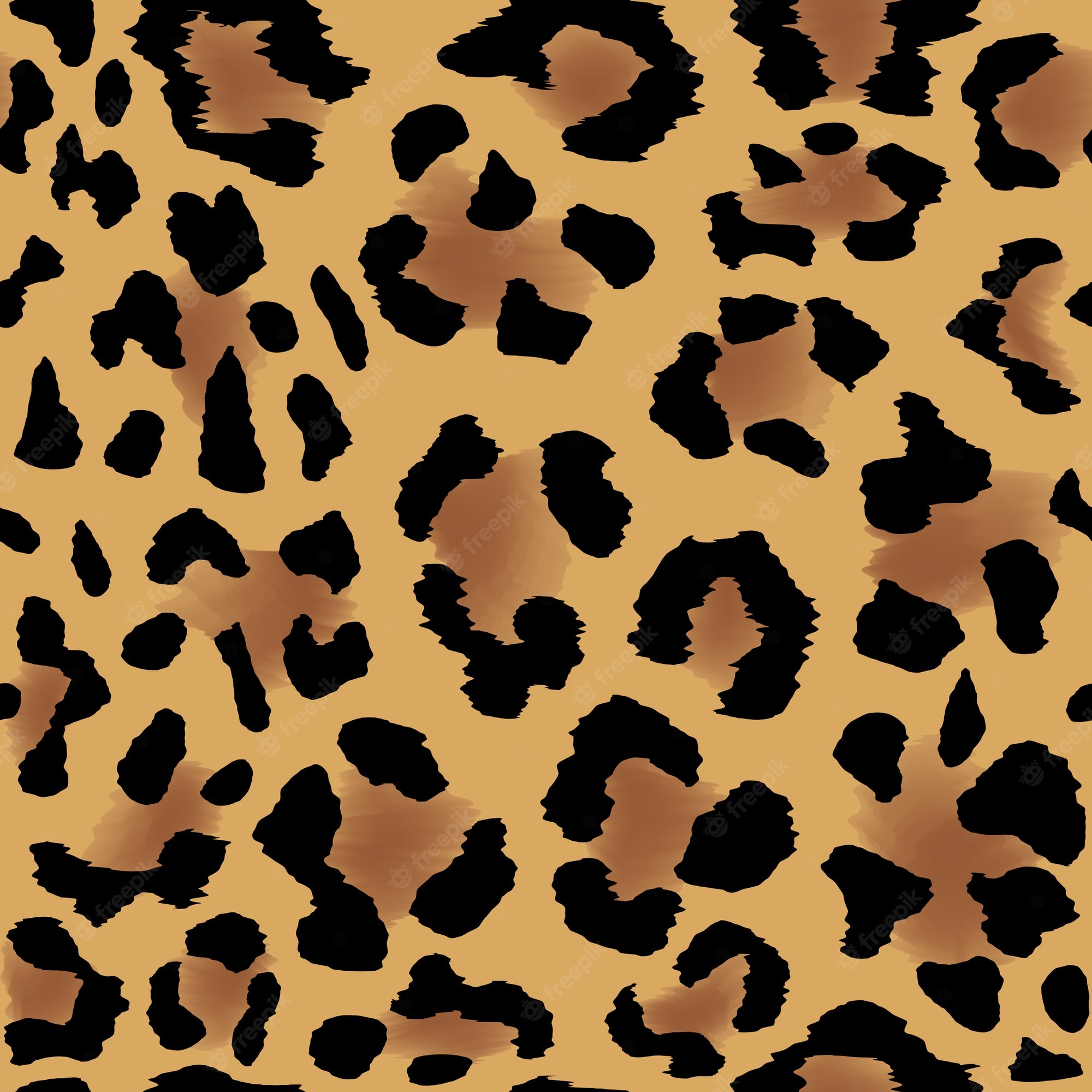 High Resolution Leopard Print Background