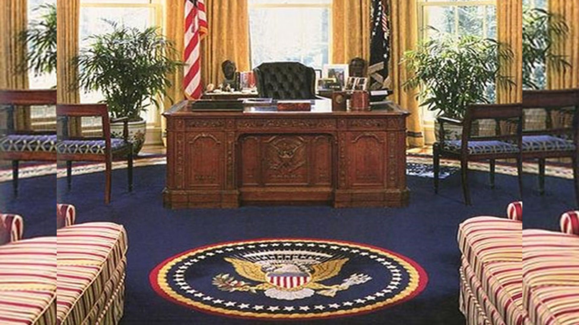 High Resolution Oval Office Background