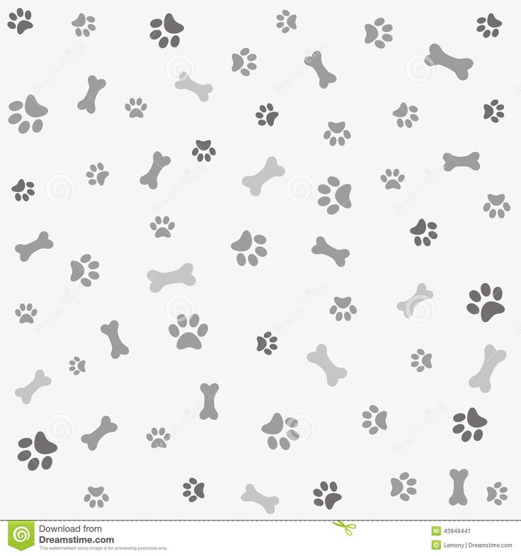 High Resolution Paw Print Background