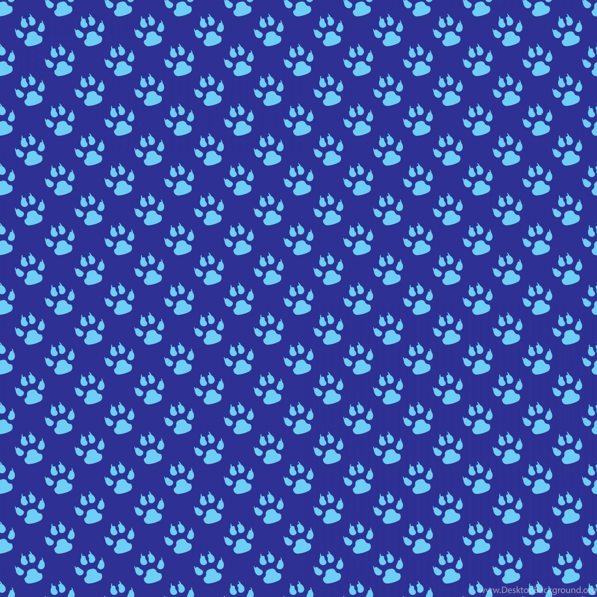 High Resolution Paw Print Background