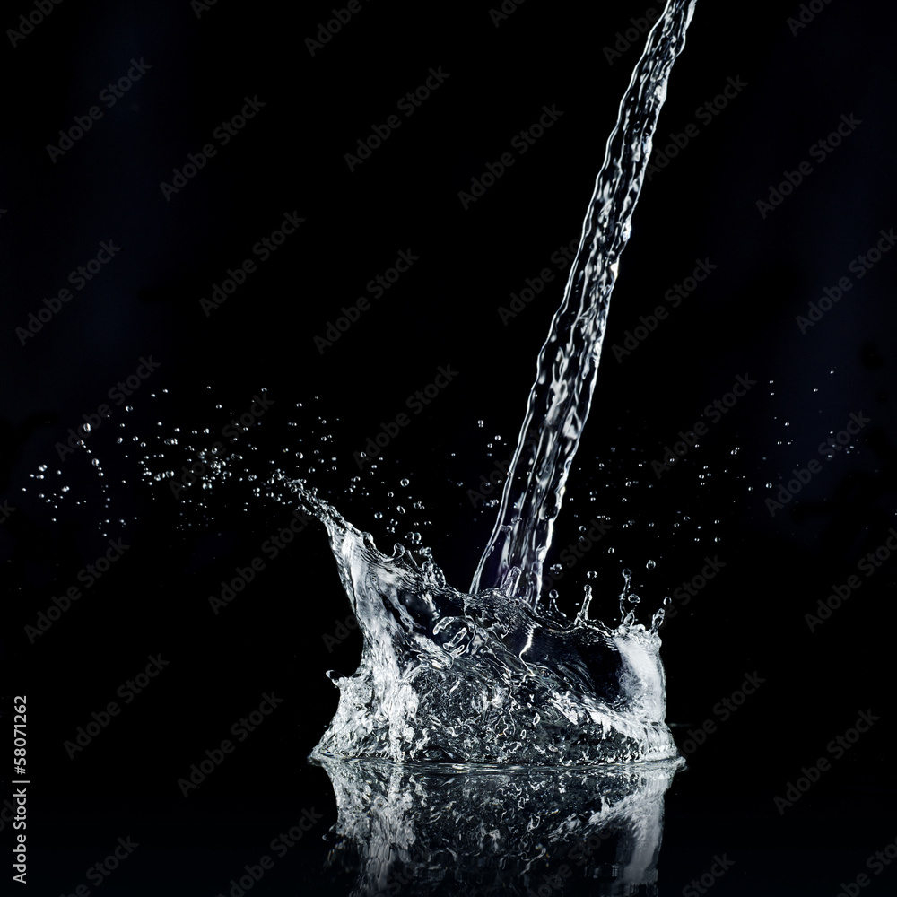 High Resolution Water Background