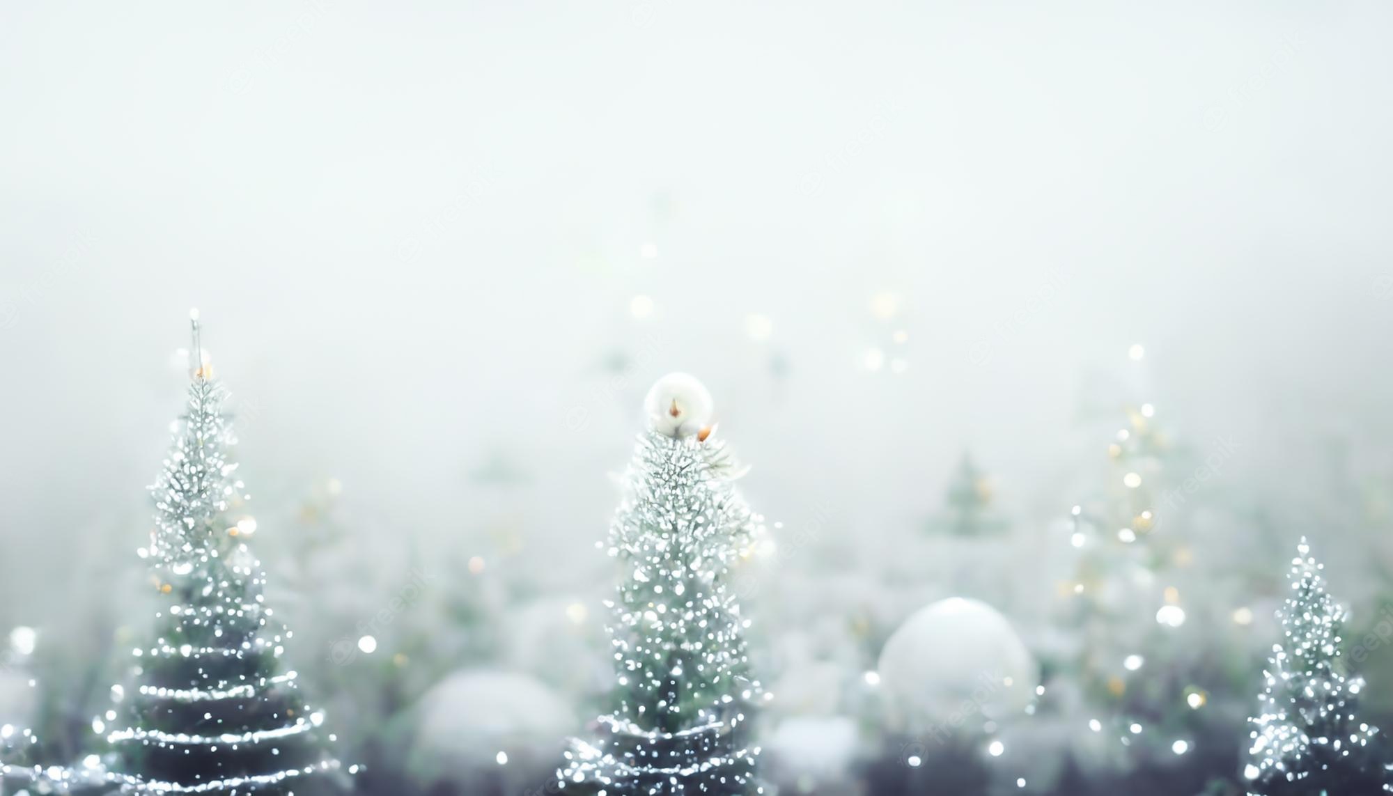 High Resolution Winter Wonderland Background