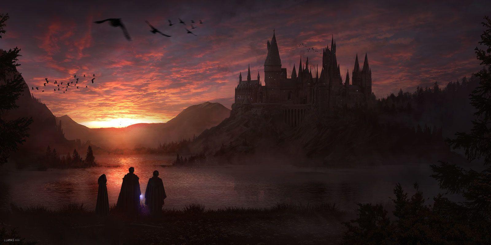 Hogwarts Desktop Background