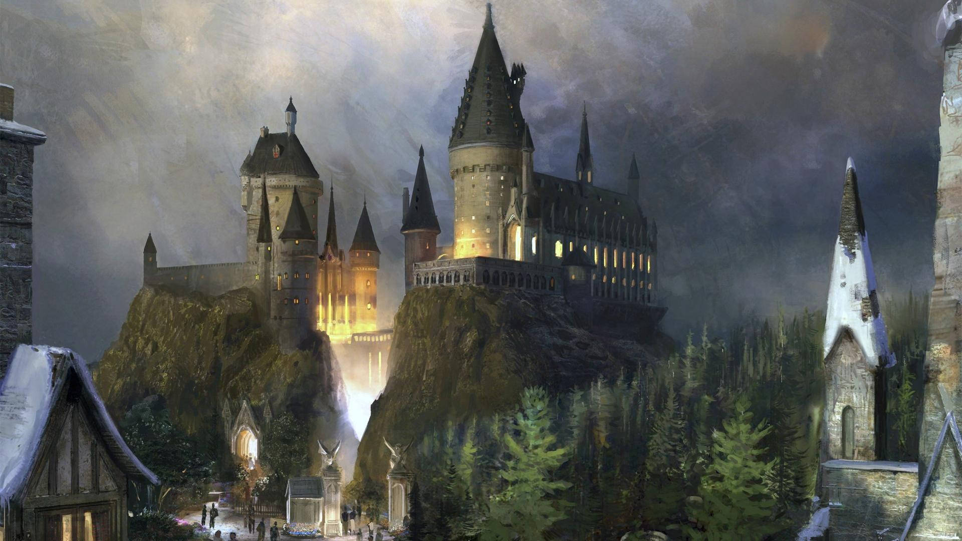 Hogwarts Desktop Background