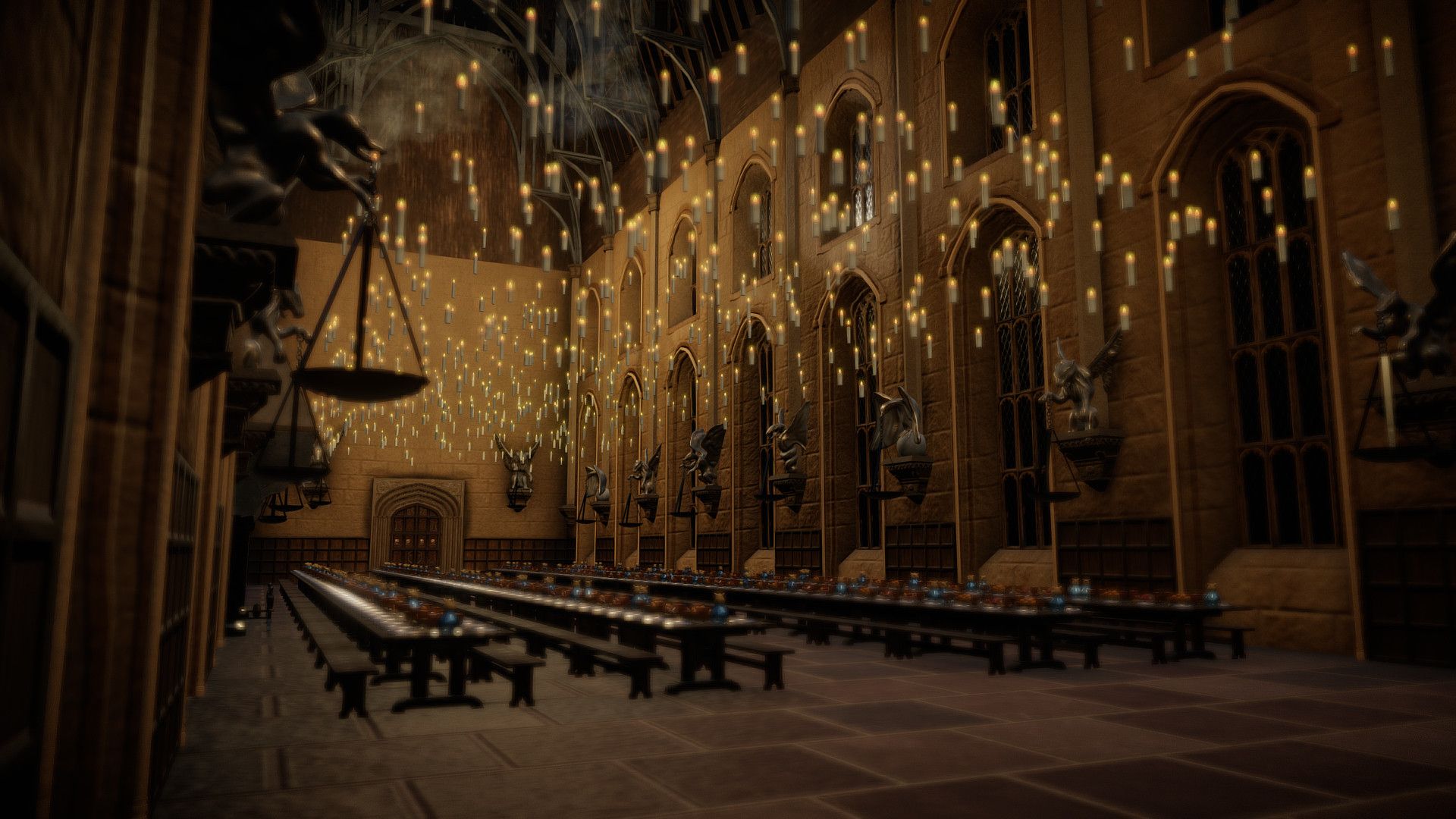 Hogwarts Great Hall Background