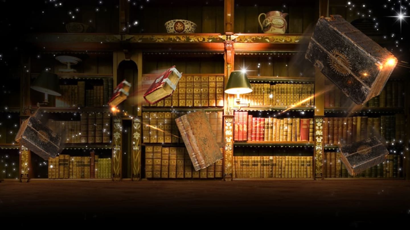 Hogwarts Library Background
