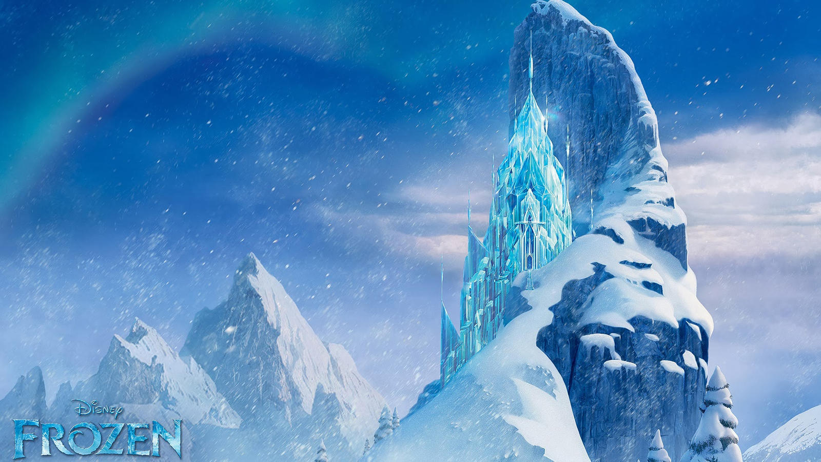 Ice Castle Background