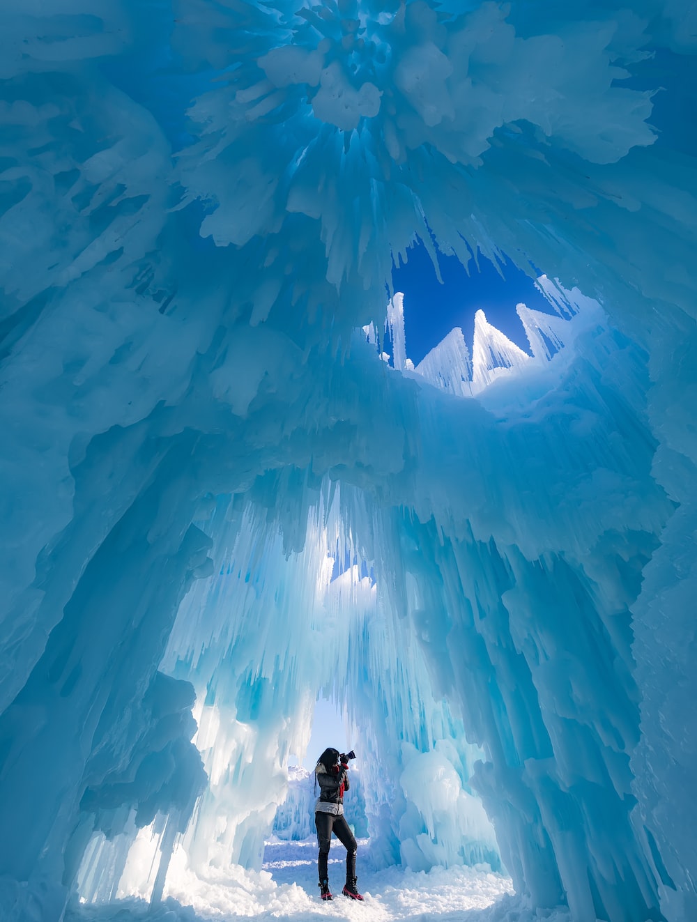 Ice Castle Background