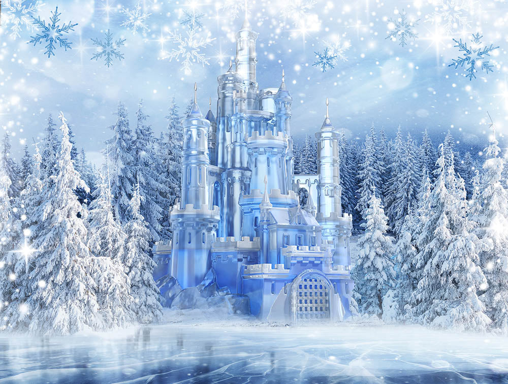 Ice Castle Background