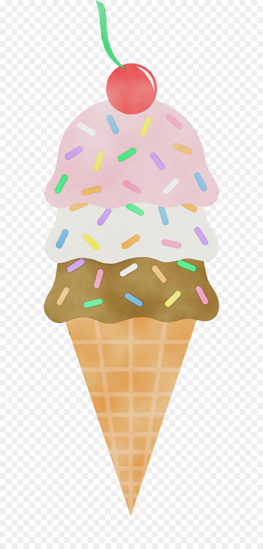 Ice Cream Cone Background