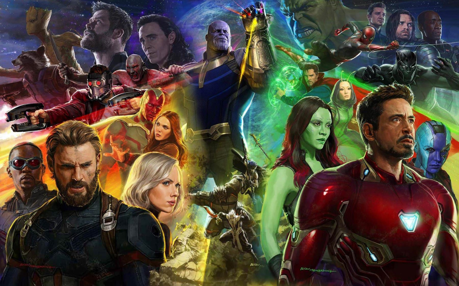 Infinity War Desktop Background