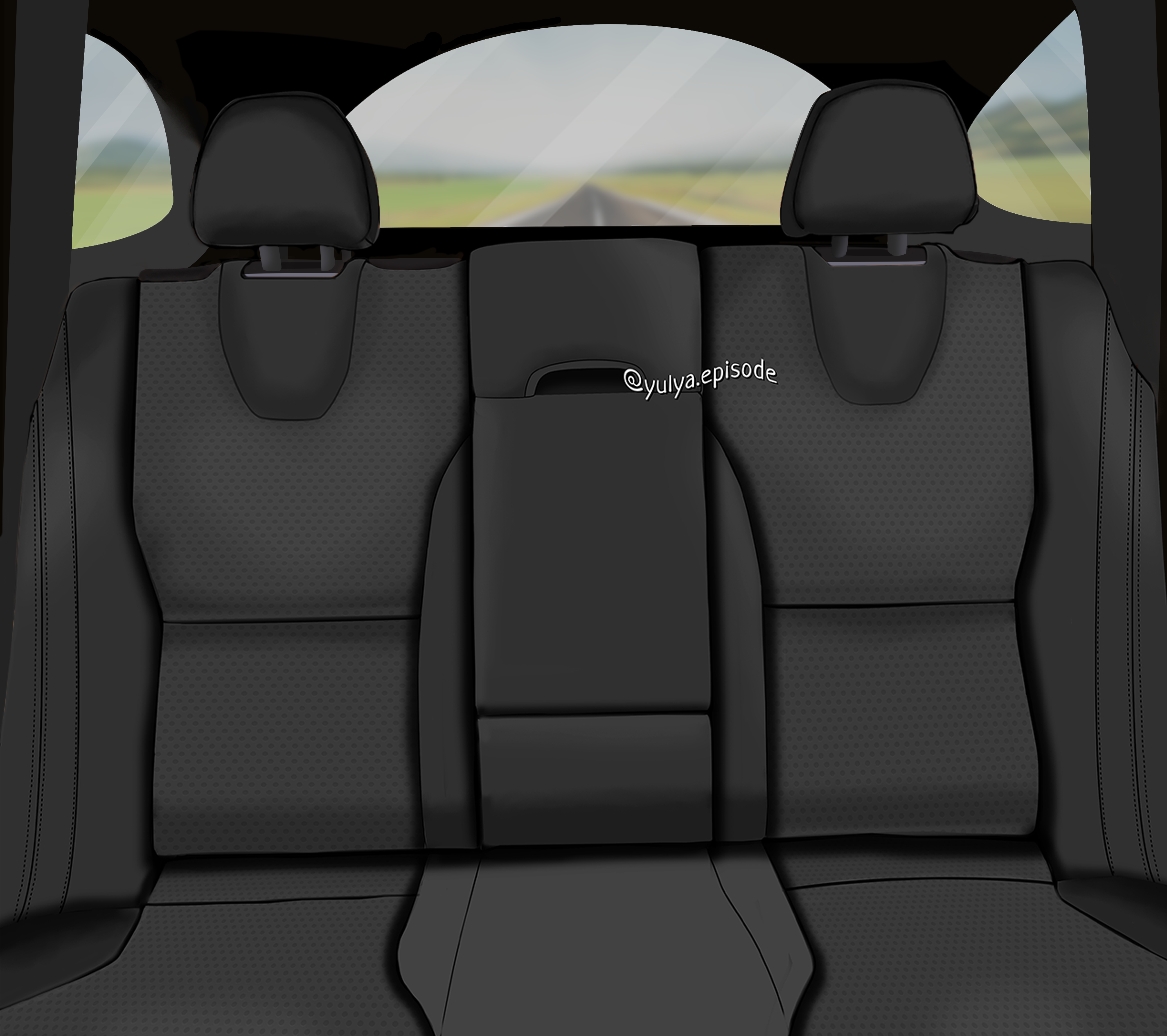 Inside Car Background