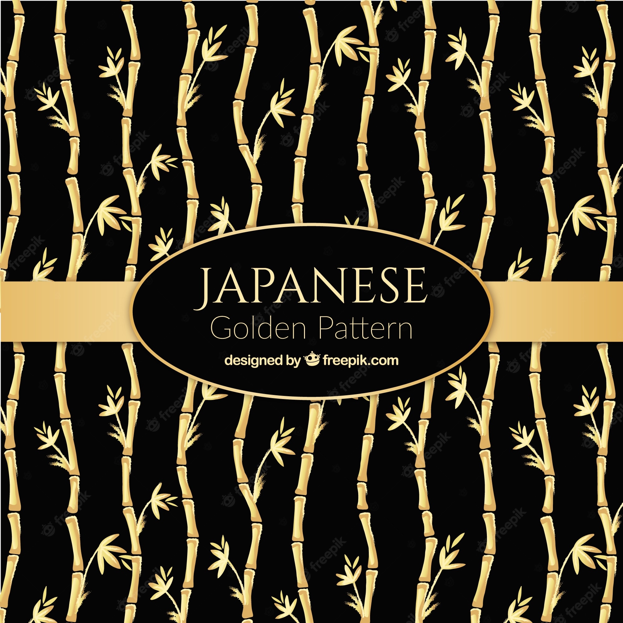 Japanese Background Bamboo