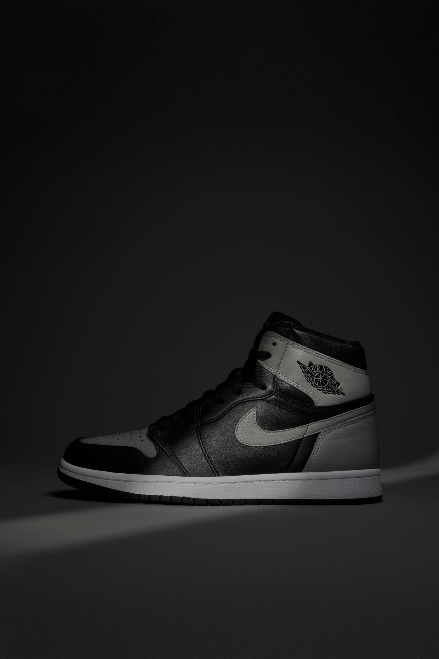 Jordans Black Background