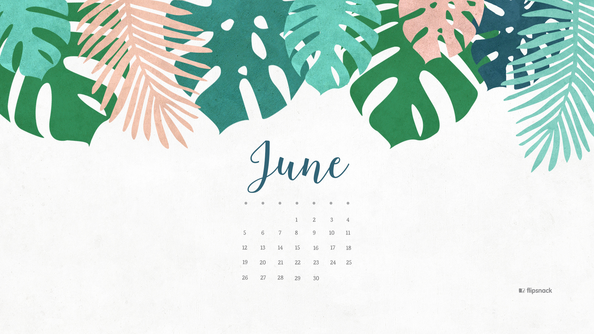 June Background