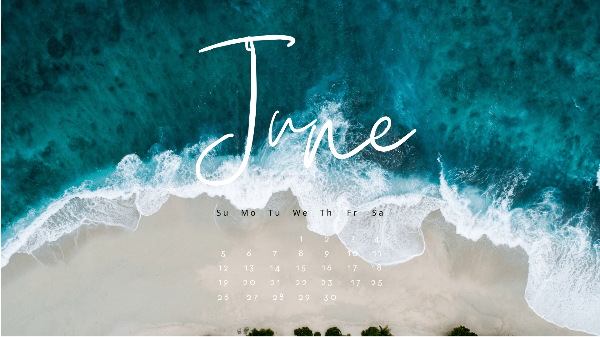 June Background