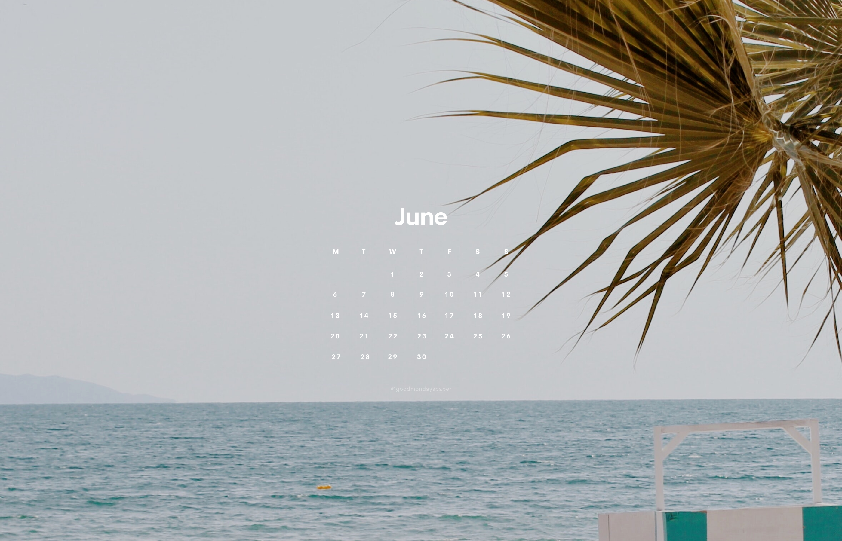 June Background