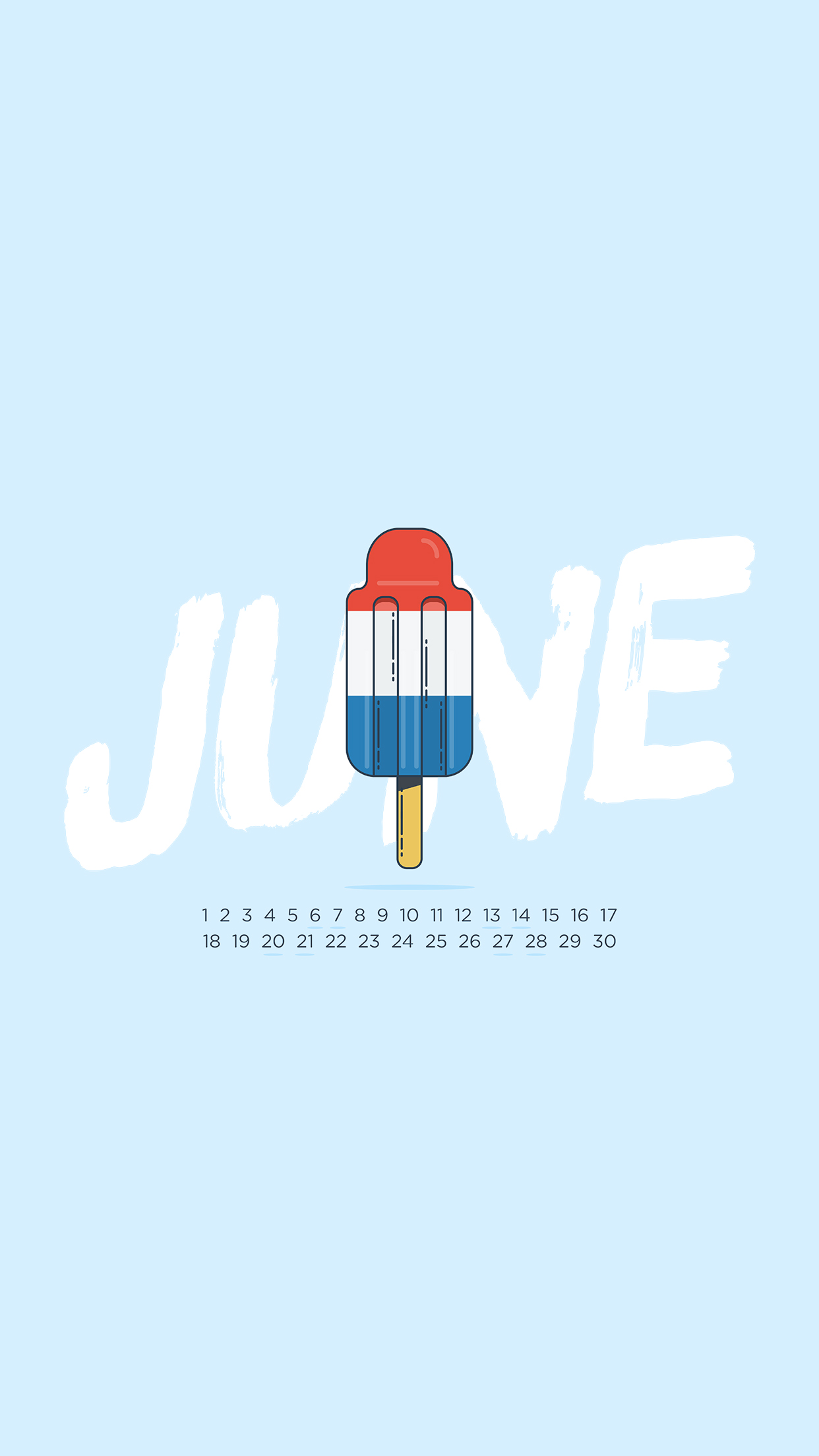 June Background