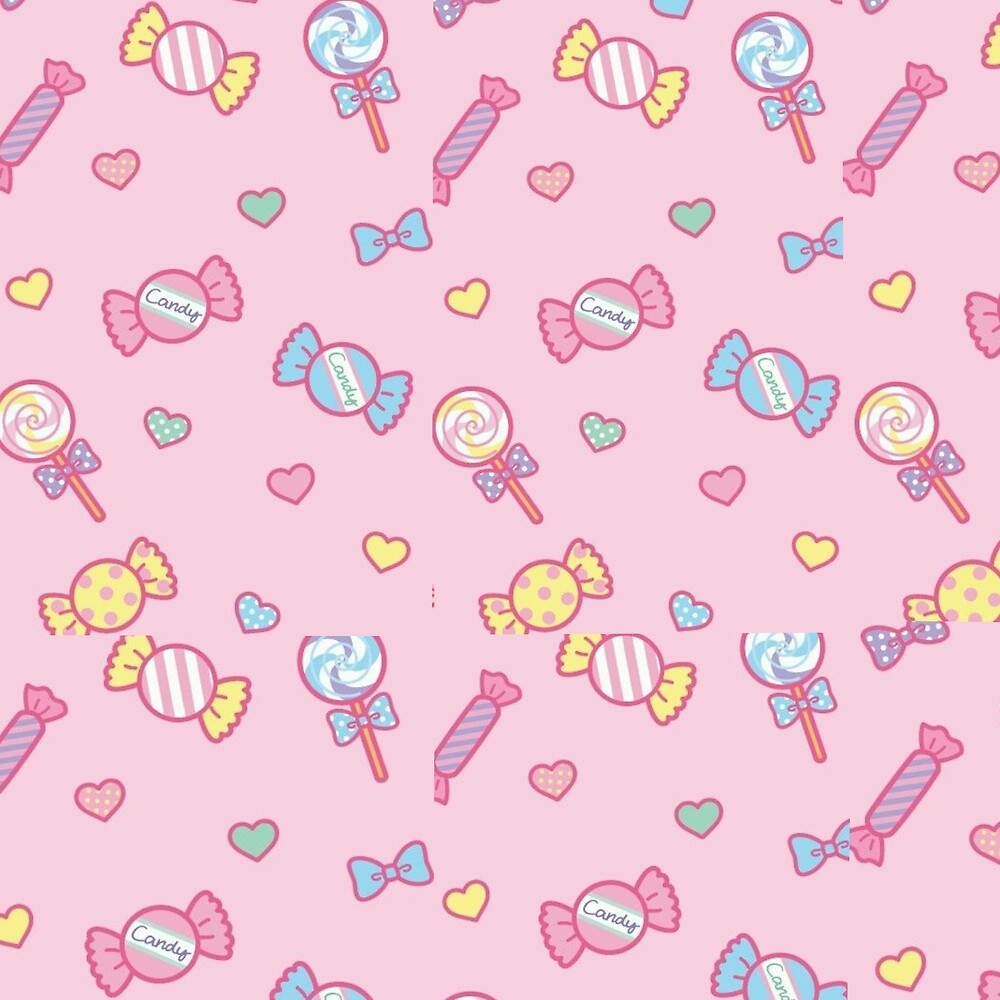 Kawaii Candy Background