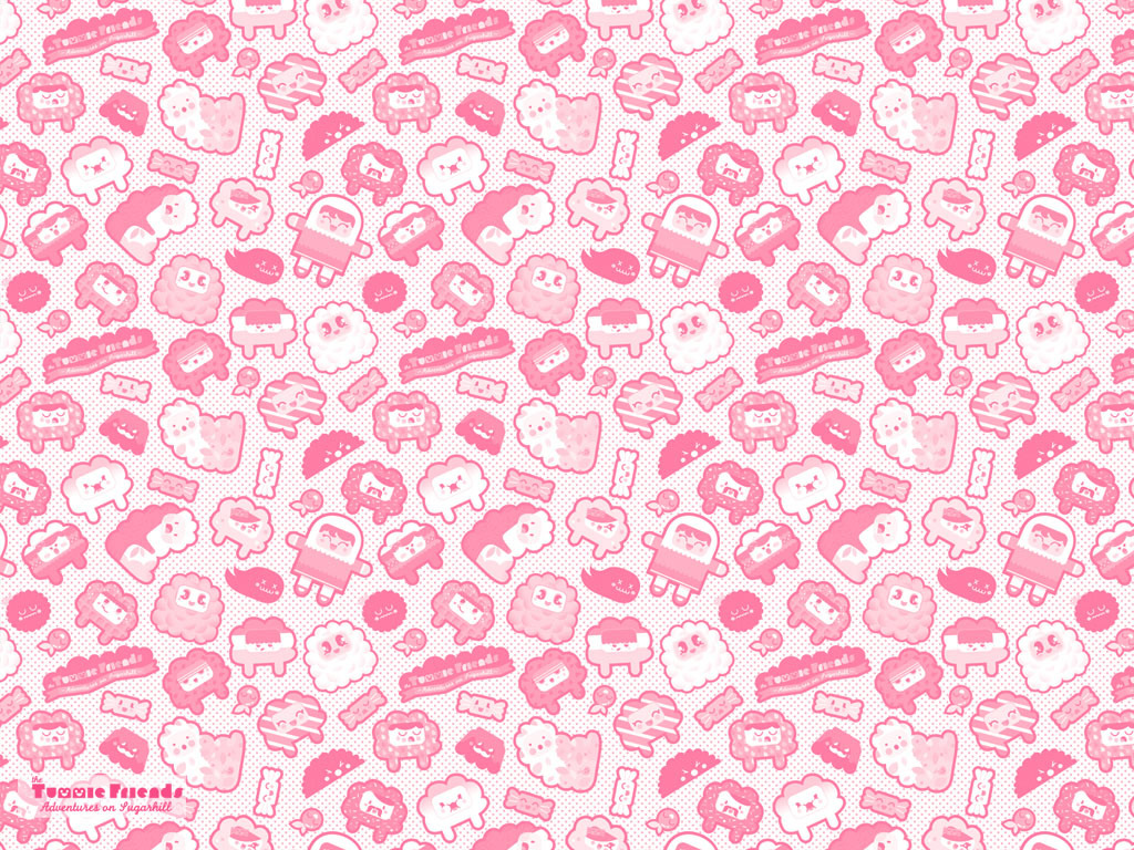 Kawaii Candy Background