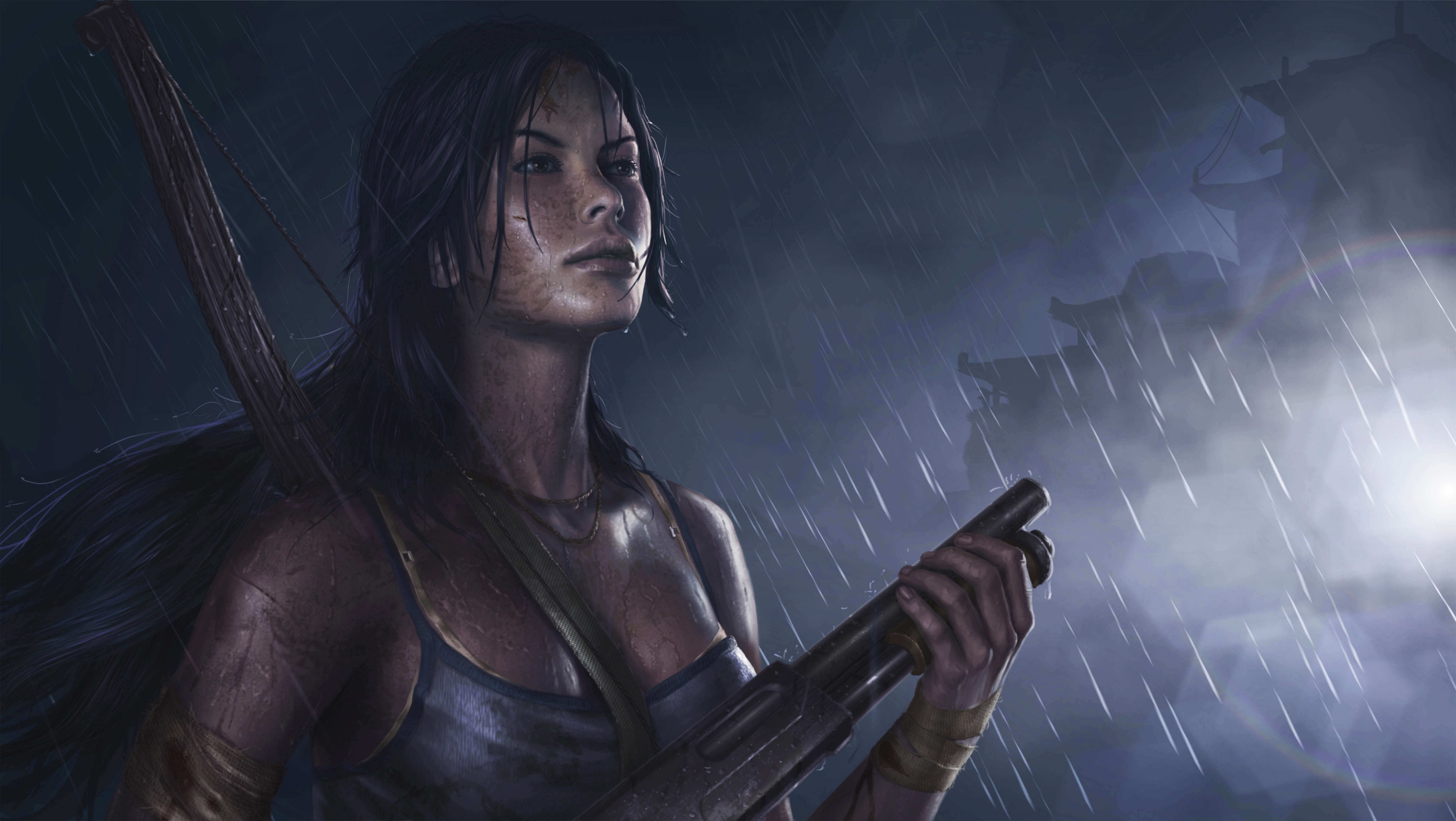 Lara Croft Background