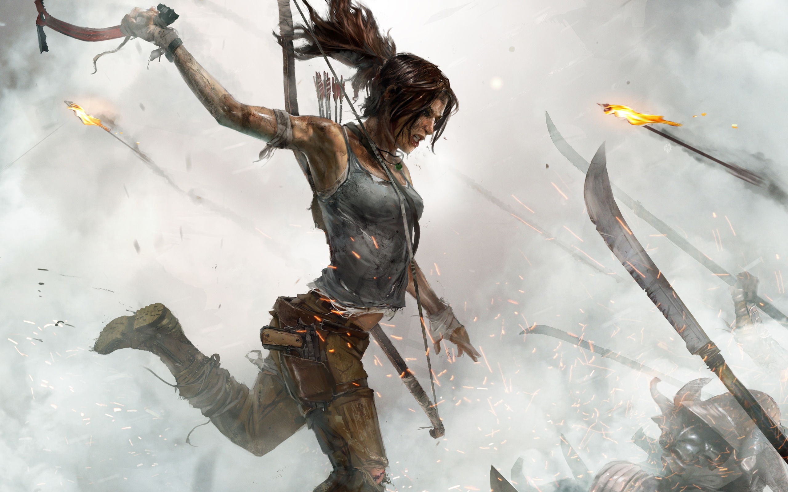 Lara Croft Background