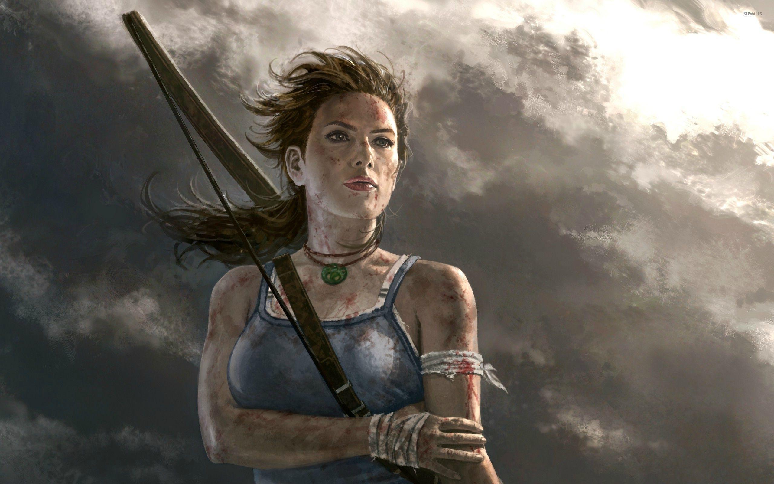 Lara Croft Background