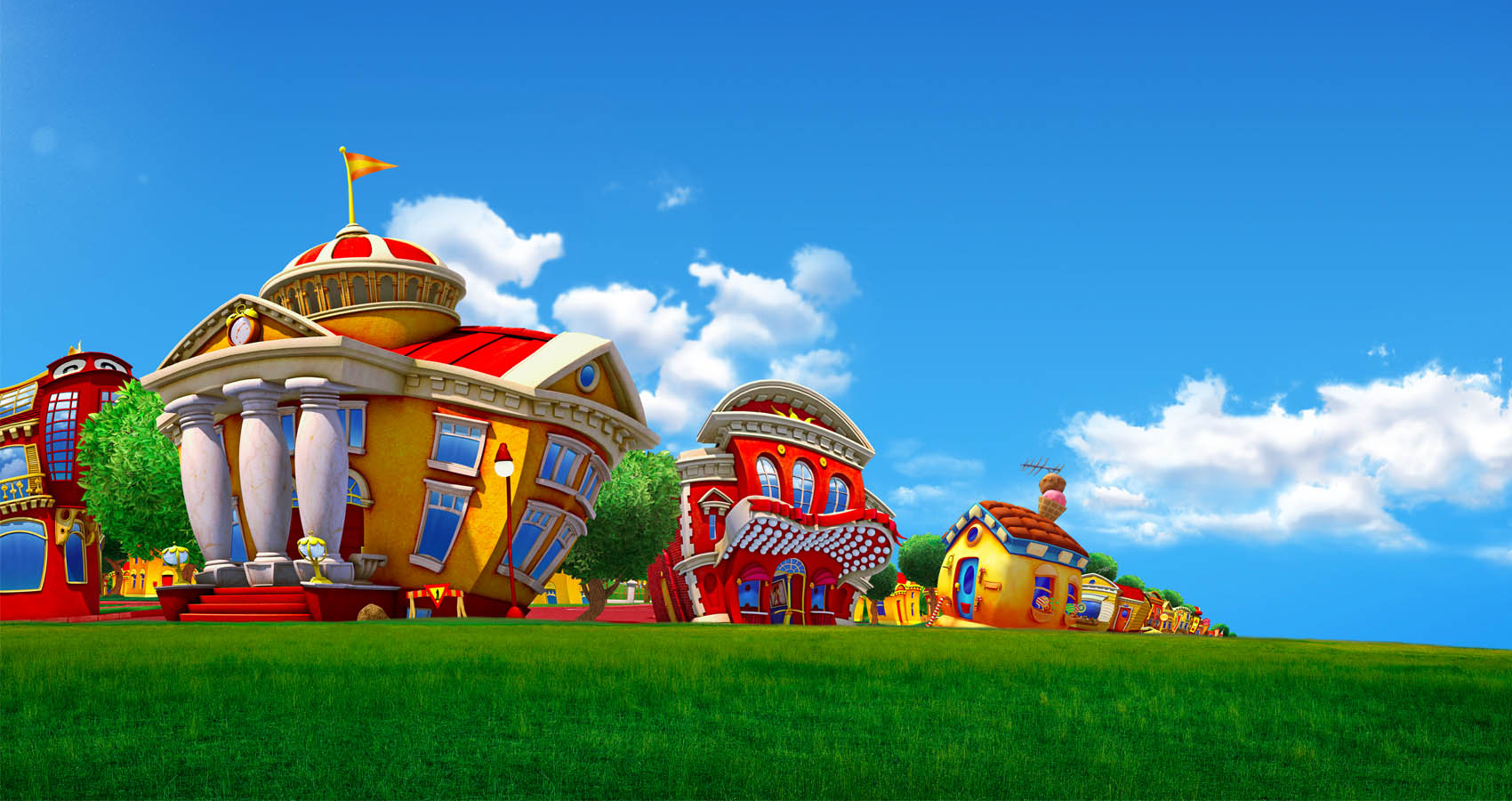 Lazy Town Background