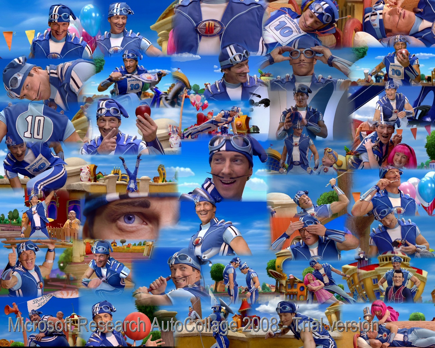 Lazy Town Background