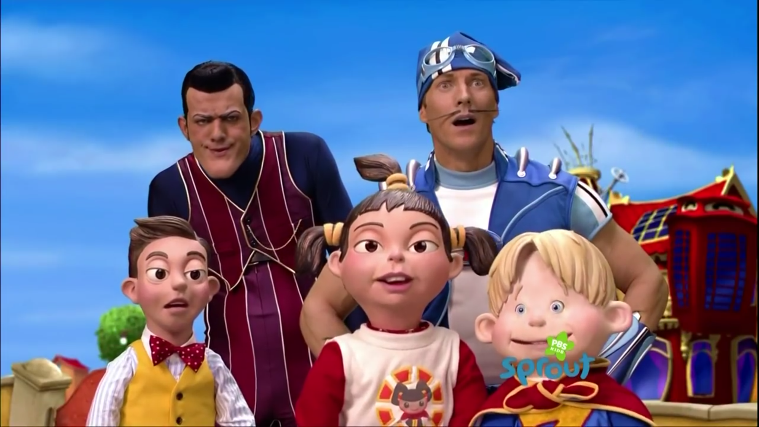 Lazy Town Background