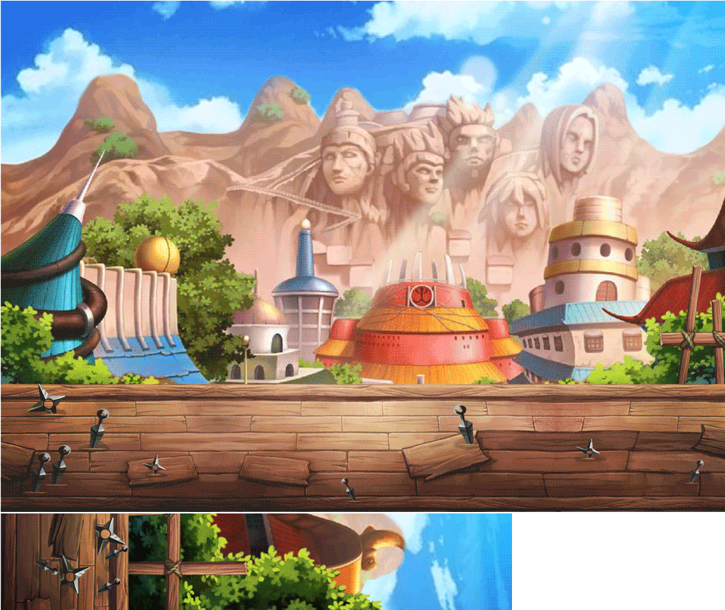 Leaf Village Background