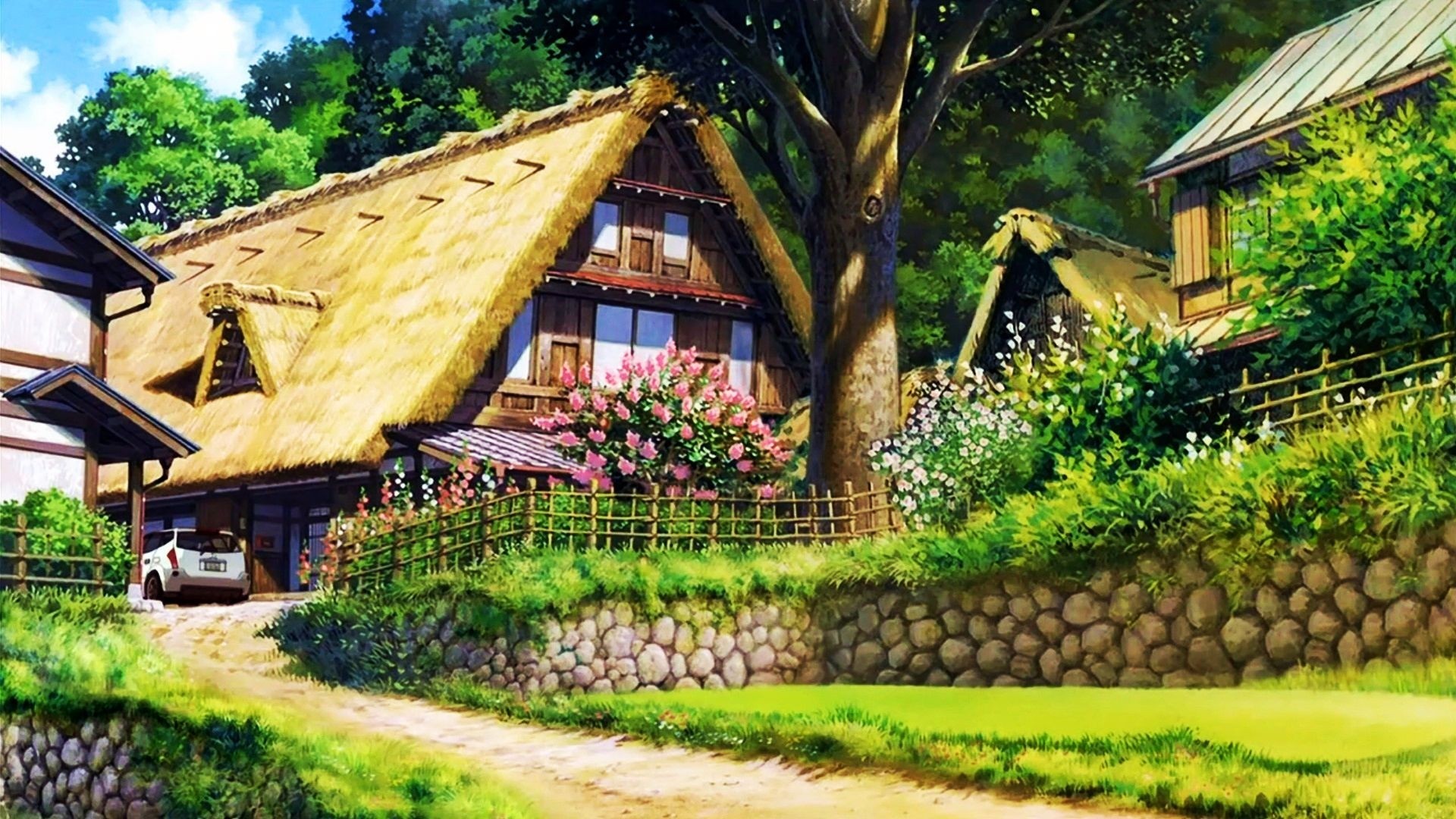 Leaf Village Background