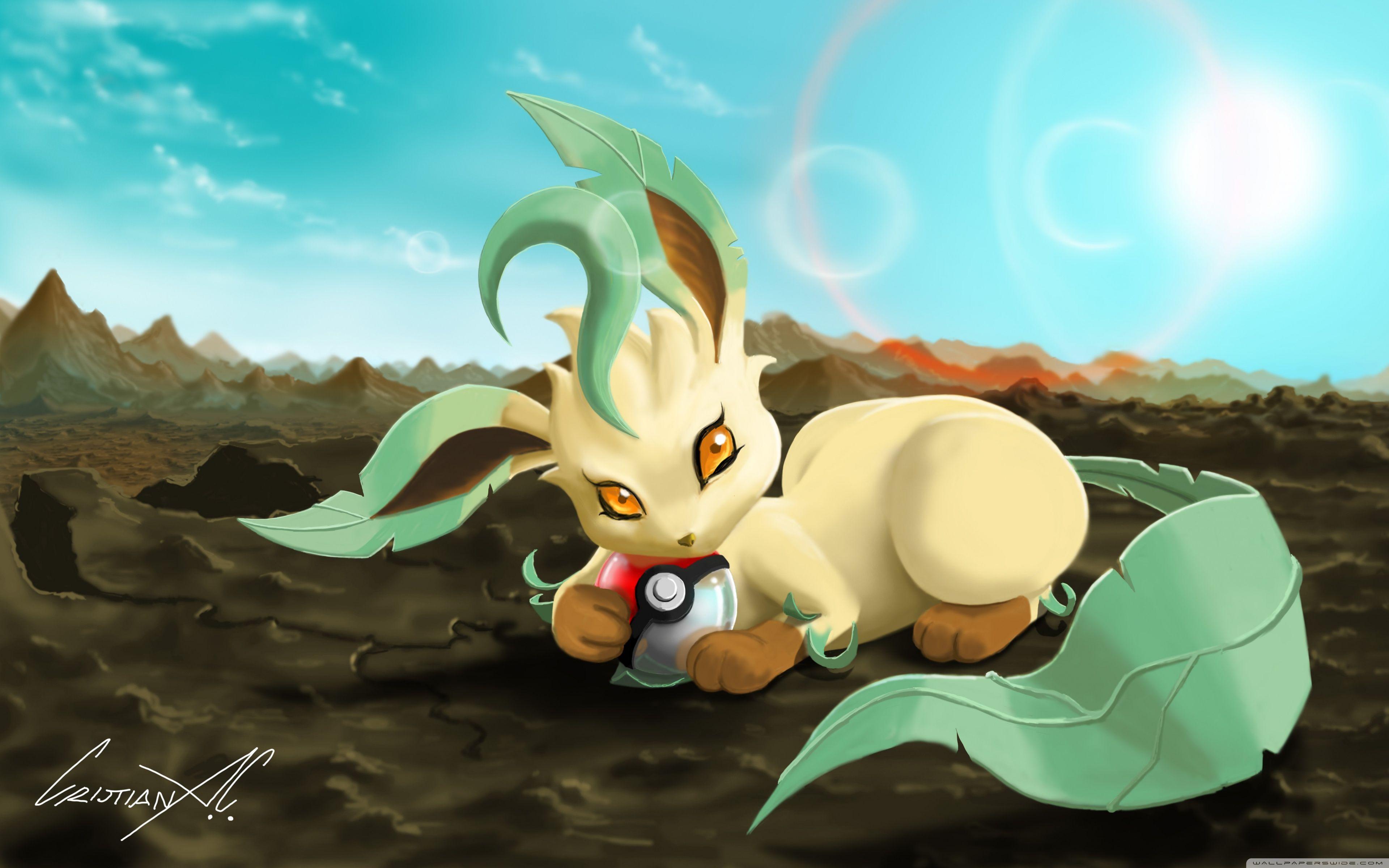 Leafeon Background