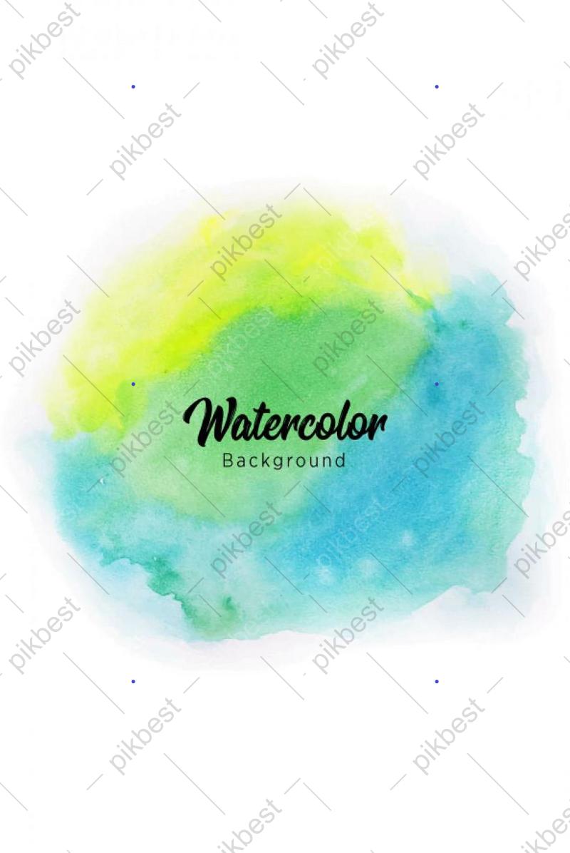 Lemon Watercolor Background